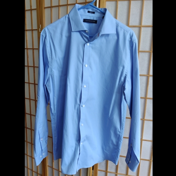 Tommy Hilfiger Slim Fit Long Sleeve Button down - Picture 3 of 5